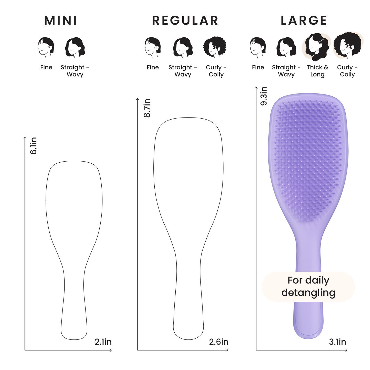 The Ultimate Detangler Naturally Curly I0