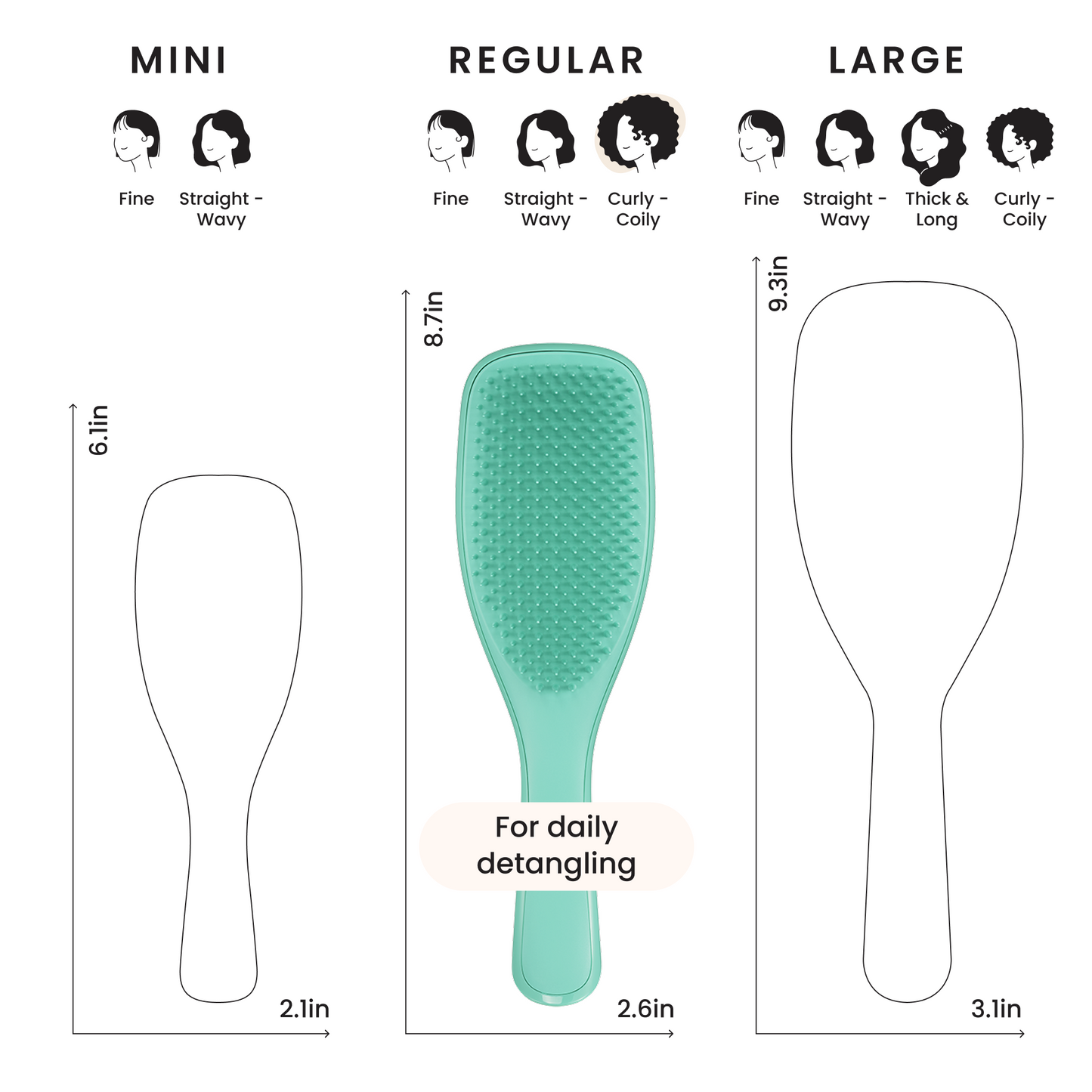 The Ultimate Detangler Naturally Curly I0