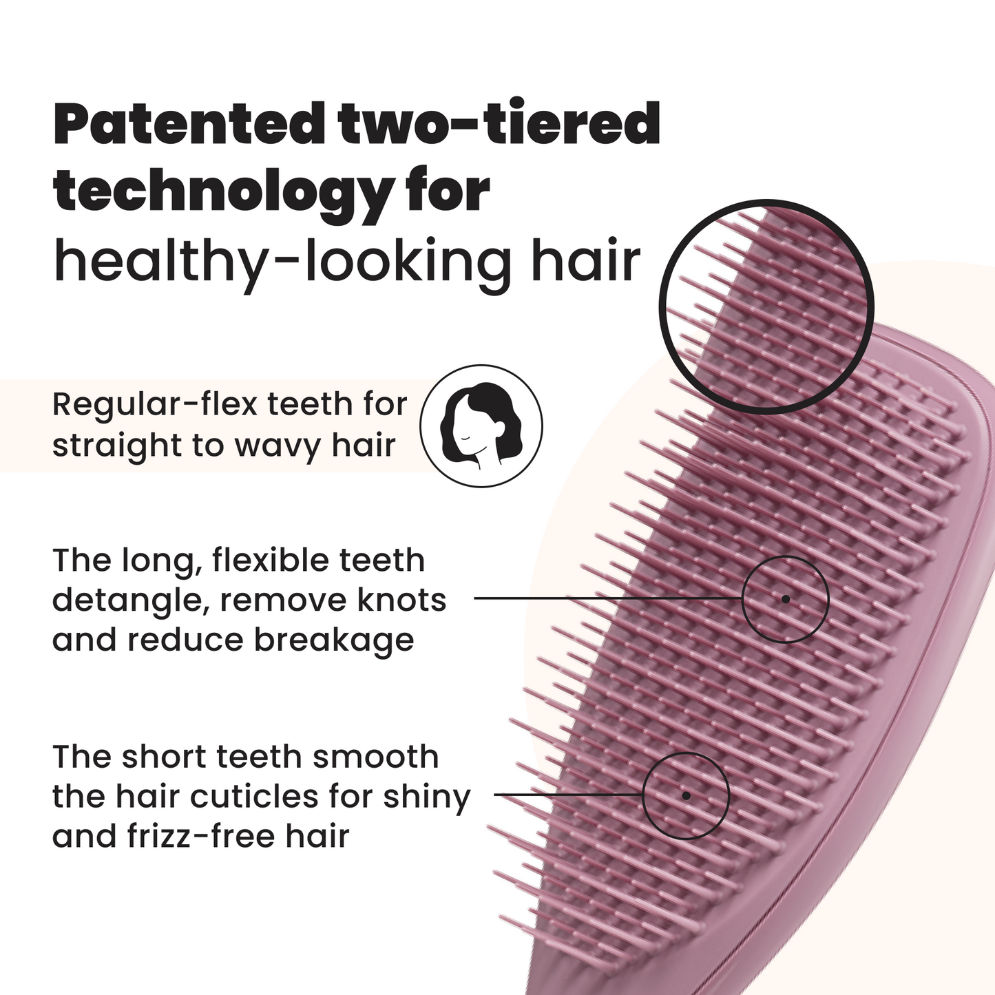 The Ultimate Detangler Plant Brush Y9
