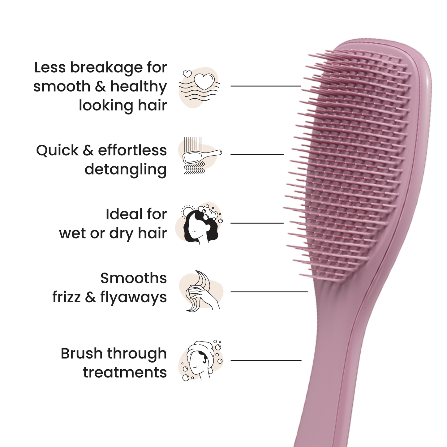 The Ultimate Detangler Plant Brush Y9