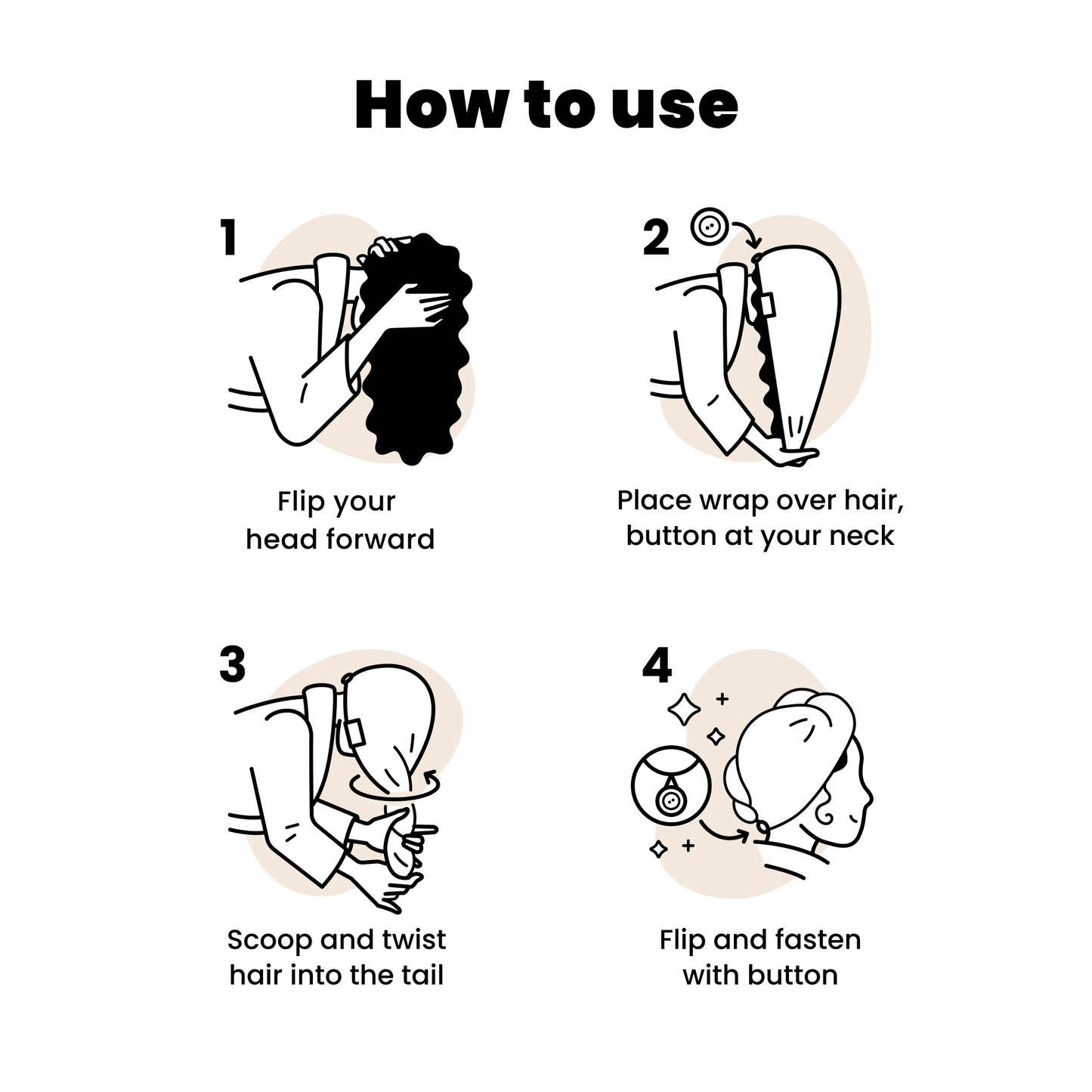 Dual-sided Hair Wrap P1