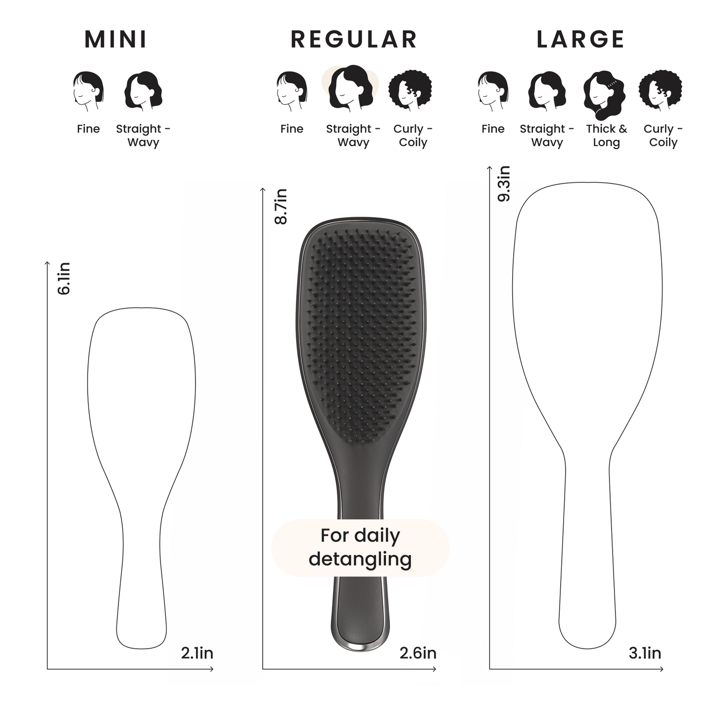 The Ultimate Detangler Chrome F9