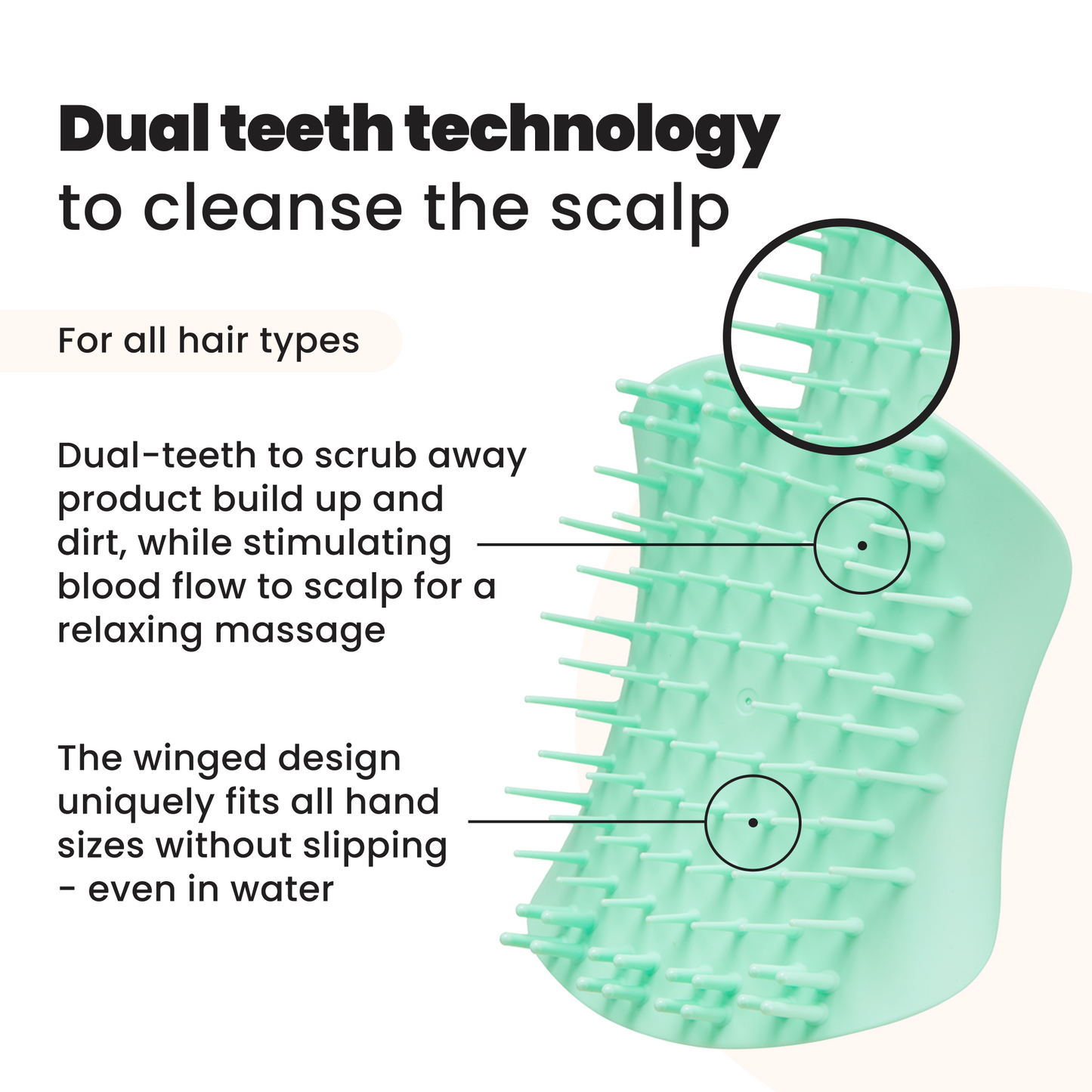 The Scalp Exfoliator & Massager P7