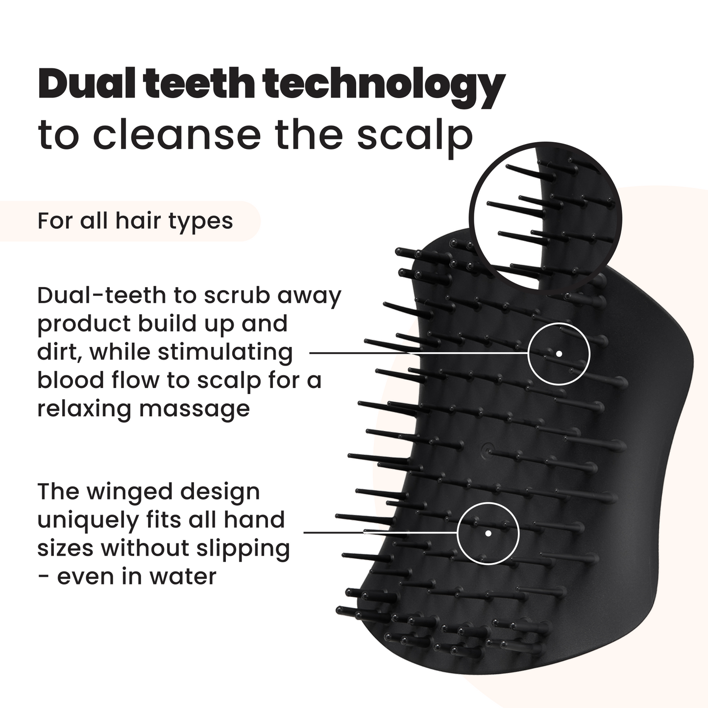 The Scalp Exfoliator & Massager P7