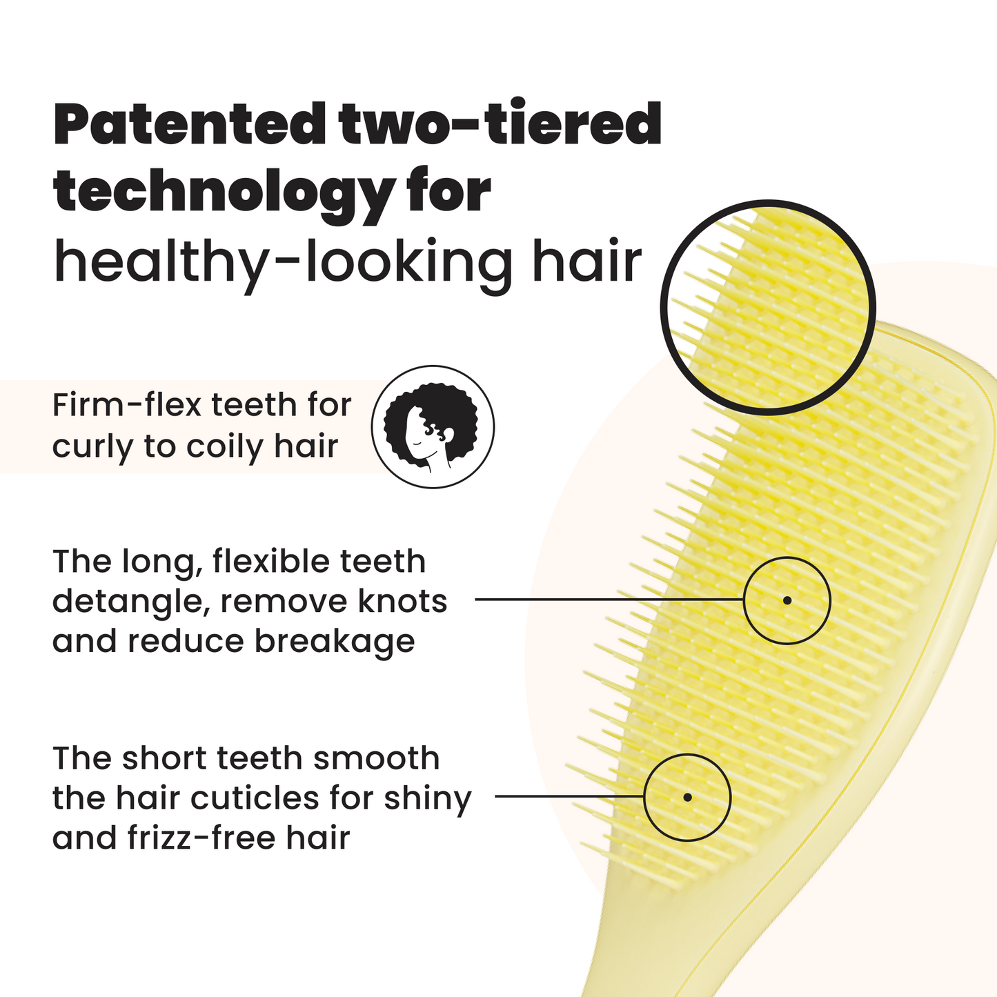 The Ultimate Detangler Plant Brush Y9