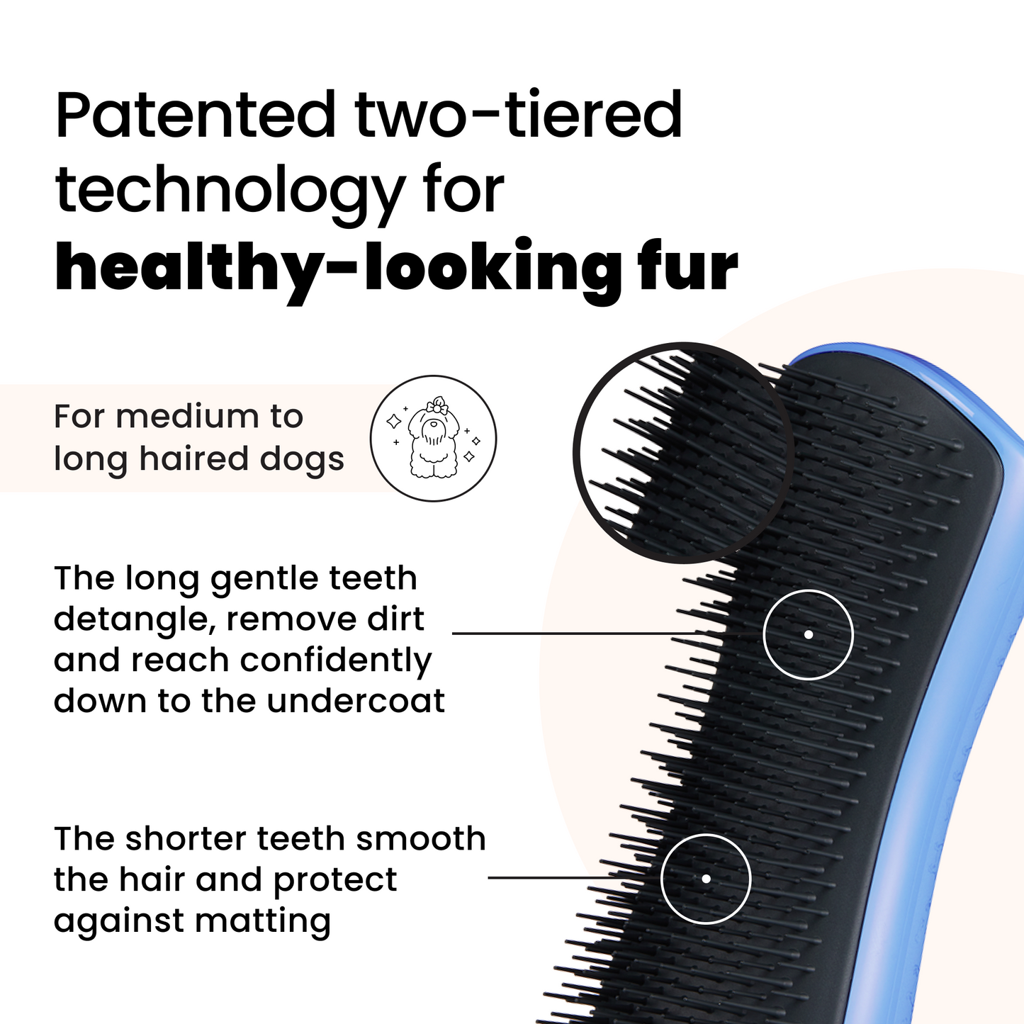 Detangling Dog Grooming Brush A3
