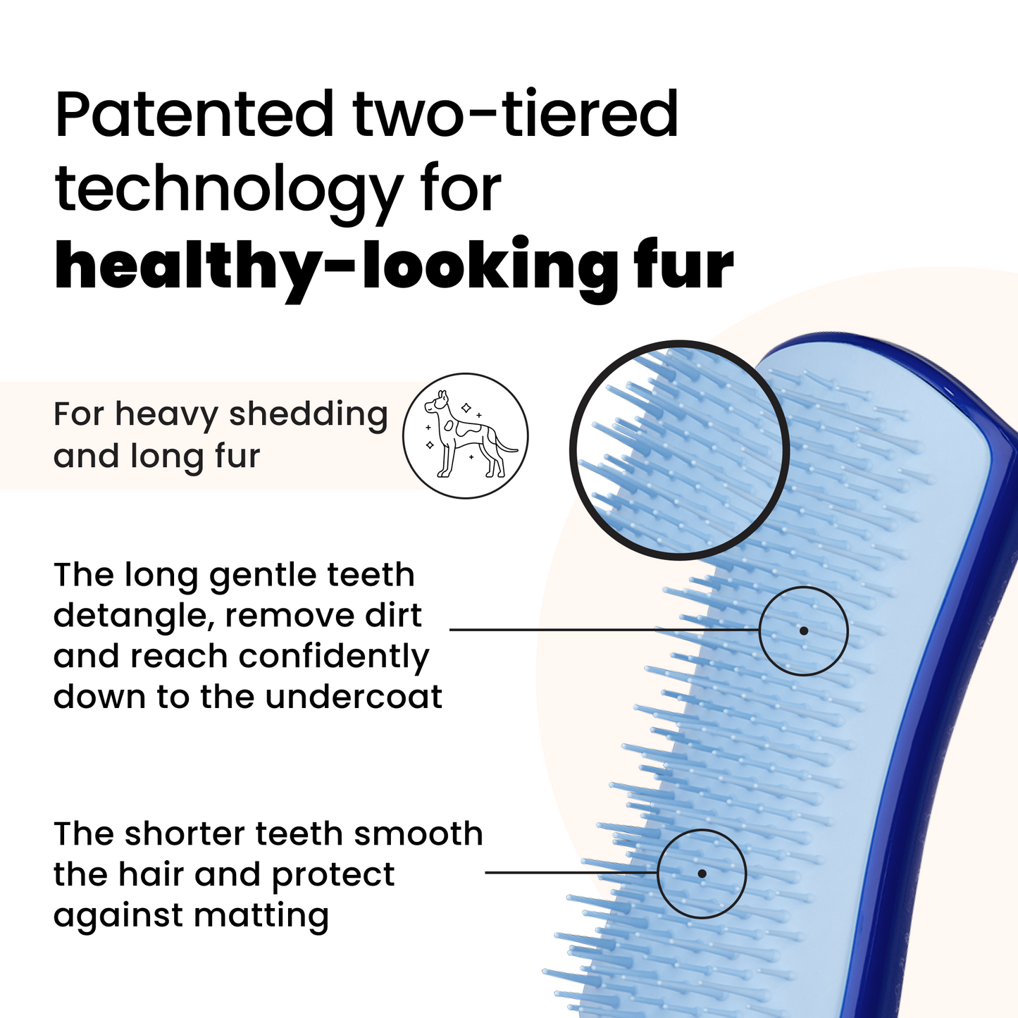 De-shedding Dog Grooming Brush D1