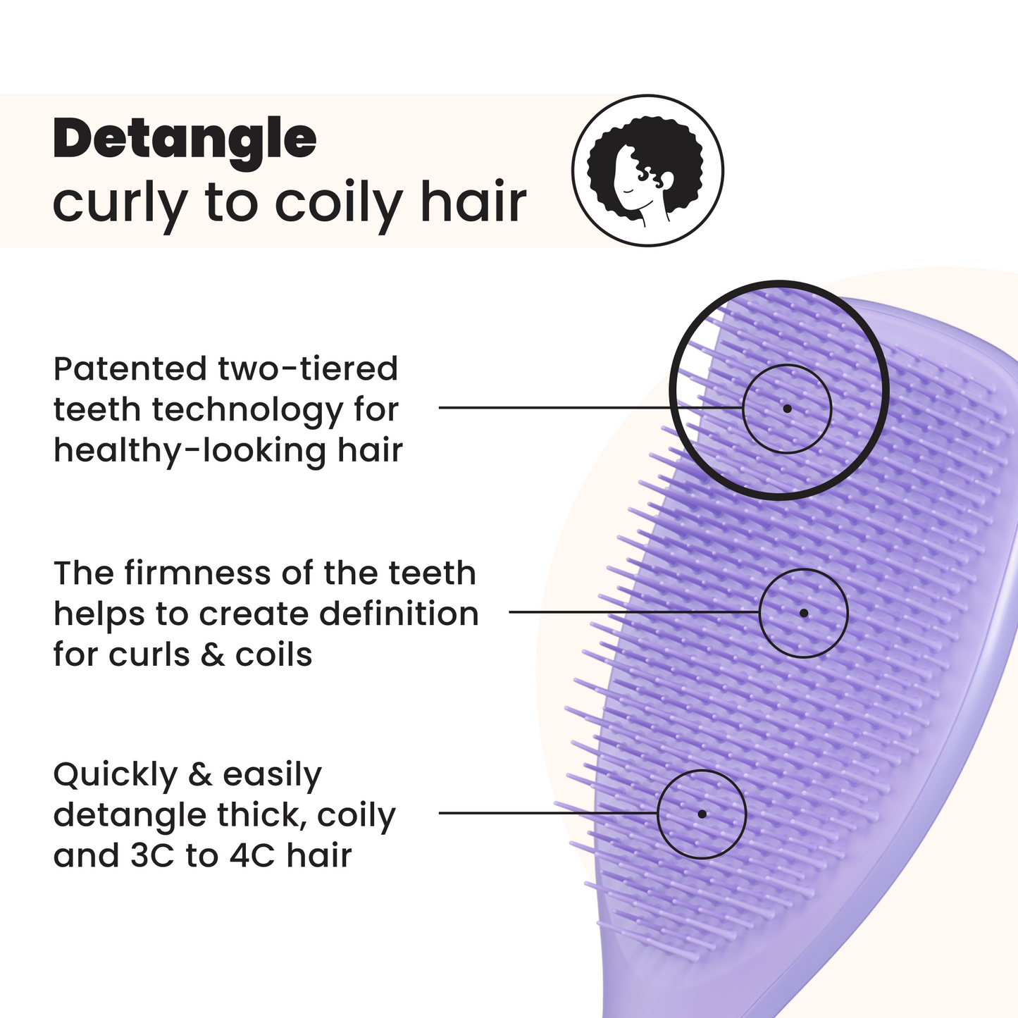 The Ultimate Detangler Naturally Curly I0